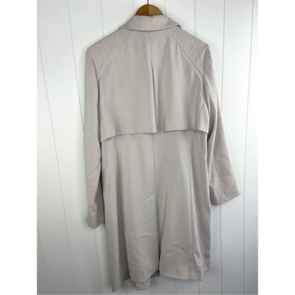 Georges Rech Paris Beige‎ Long Draped Coat 40 (M) - Picture 6 of 8